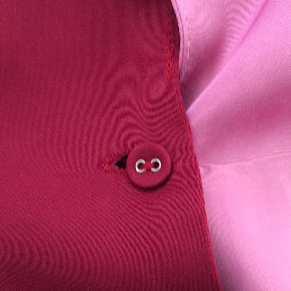 Lovers & Friends Color Block Button Front Shirt S… - image 8